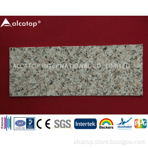 Stone Texture PVDF Coated Aluminum Solid Panel